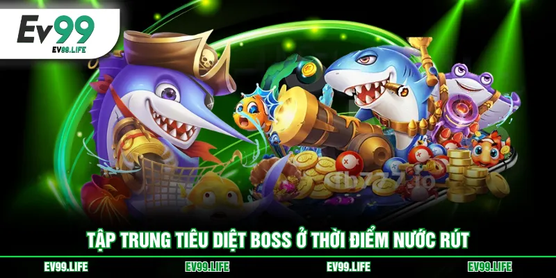 Tập trung tiêu diệt boss ở thời điểm nước rút